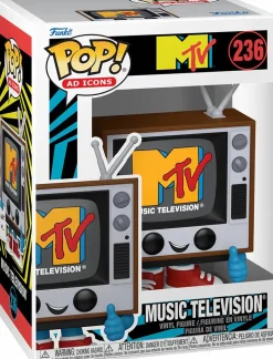 Ad Icons: MTV - Music Television with MTV Logo Pop! Vinyl Figure
