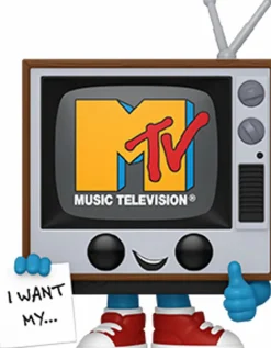 Ad Icons: MTV - Music Television with MTV Logo Pop! Vinyl Figure
