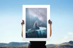 Adrianna Vanderstelt -Winter Stars Fine Art Print by Adrianna Vanderstelt