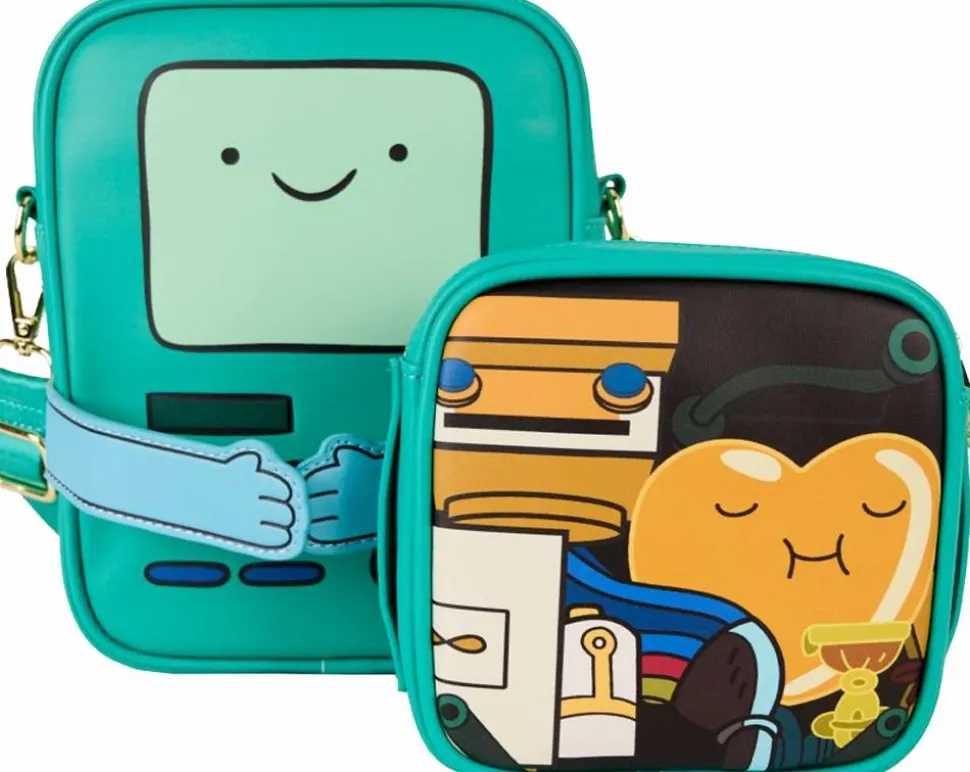 Adventure Time - BMO Cosplay 8" Faux Leather Crossbuddies Crossbody Bag