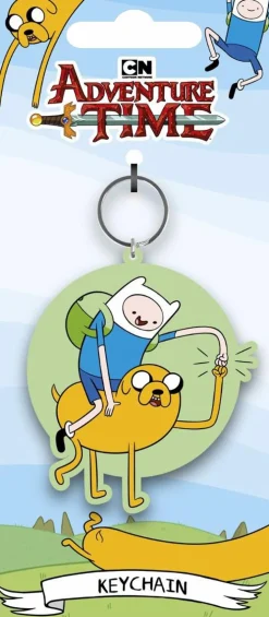 Adventure Time - Fist Bump Rubber Keychain