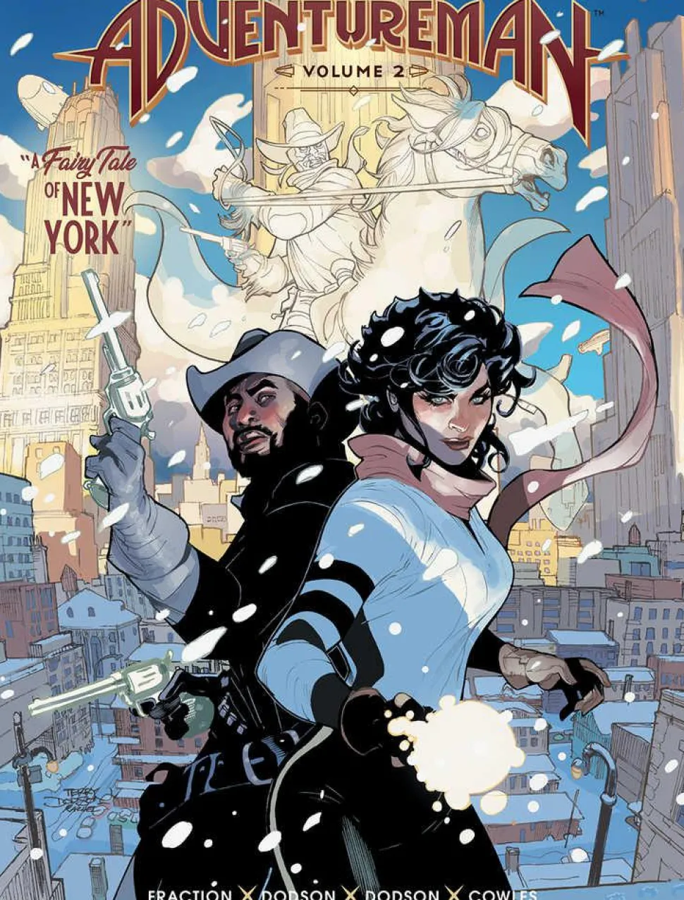 Adventureman - Volume 02 A Fairy Tale of New York Hardcover Book