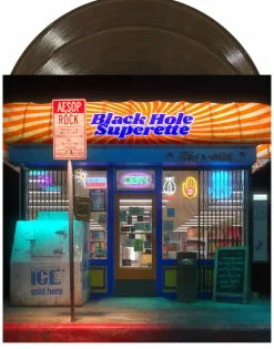 Aesop Rock - Black Hole Superette 2xLP Vinyl Record (Black Ice Vinyl)
