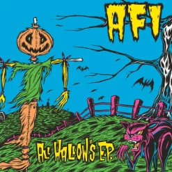 AFI - All Hallow's E.P. EP Vinyl Record (Orange Coloured Vinyl)