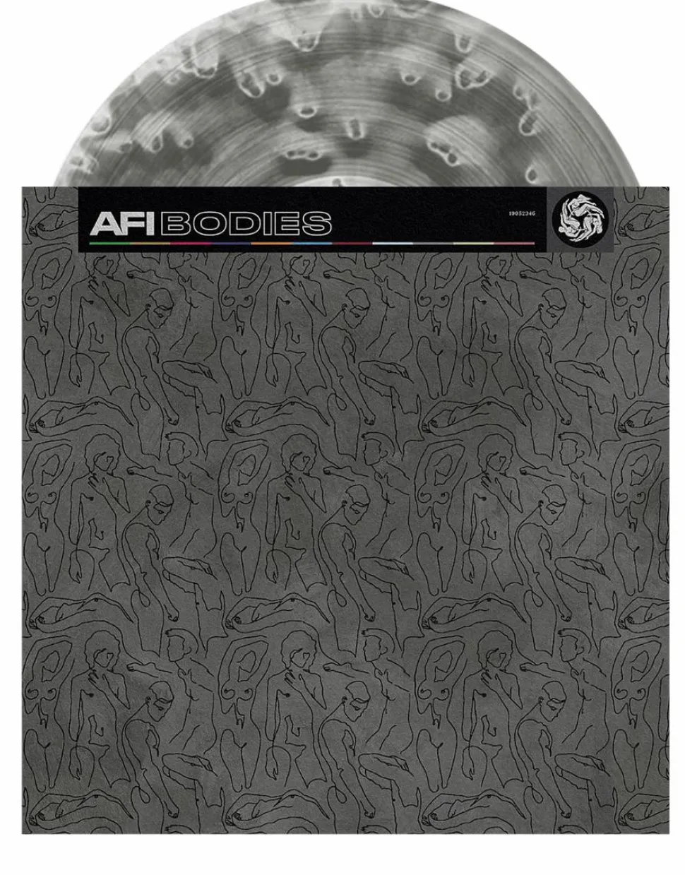 AFI - Bodies LP Vinyl Record (Black and Clear Ghost Vinyl)