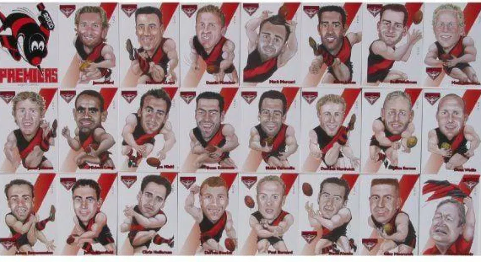 AFL - WEG Essendon 2000 AFL Card Set