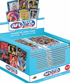 AFL Football - 2025 TeamCoach Footy Trading Cards Box (Display of 36)