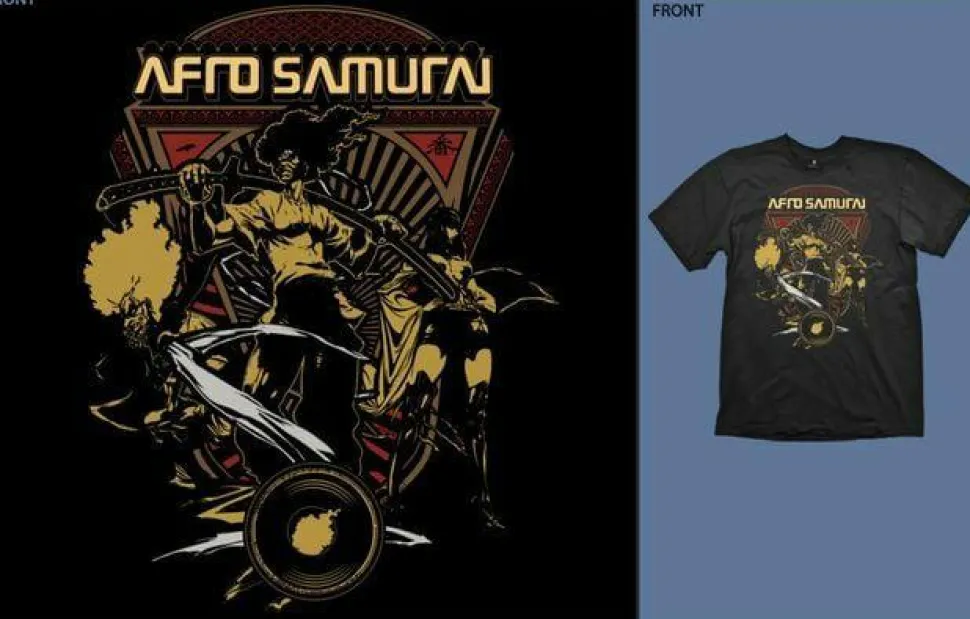 Afro Samurai - Path of the Samurai Male T-Shirt