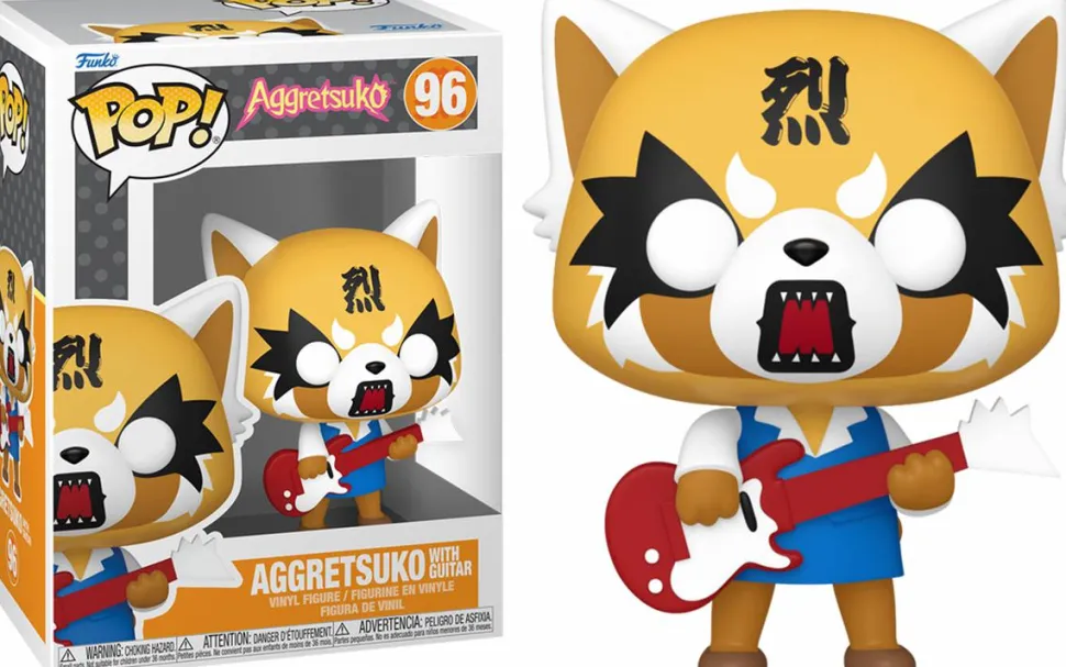 Aggretsuko - Aggretsuko with Guitar Pop! Vinyl Figure