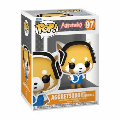 Aggretsuko - Aggretsuko with Headphones Pop! Vinyl Figure