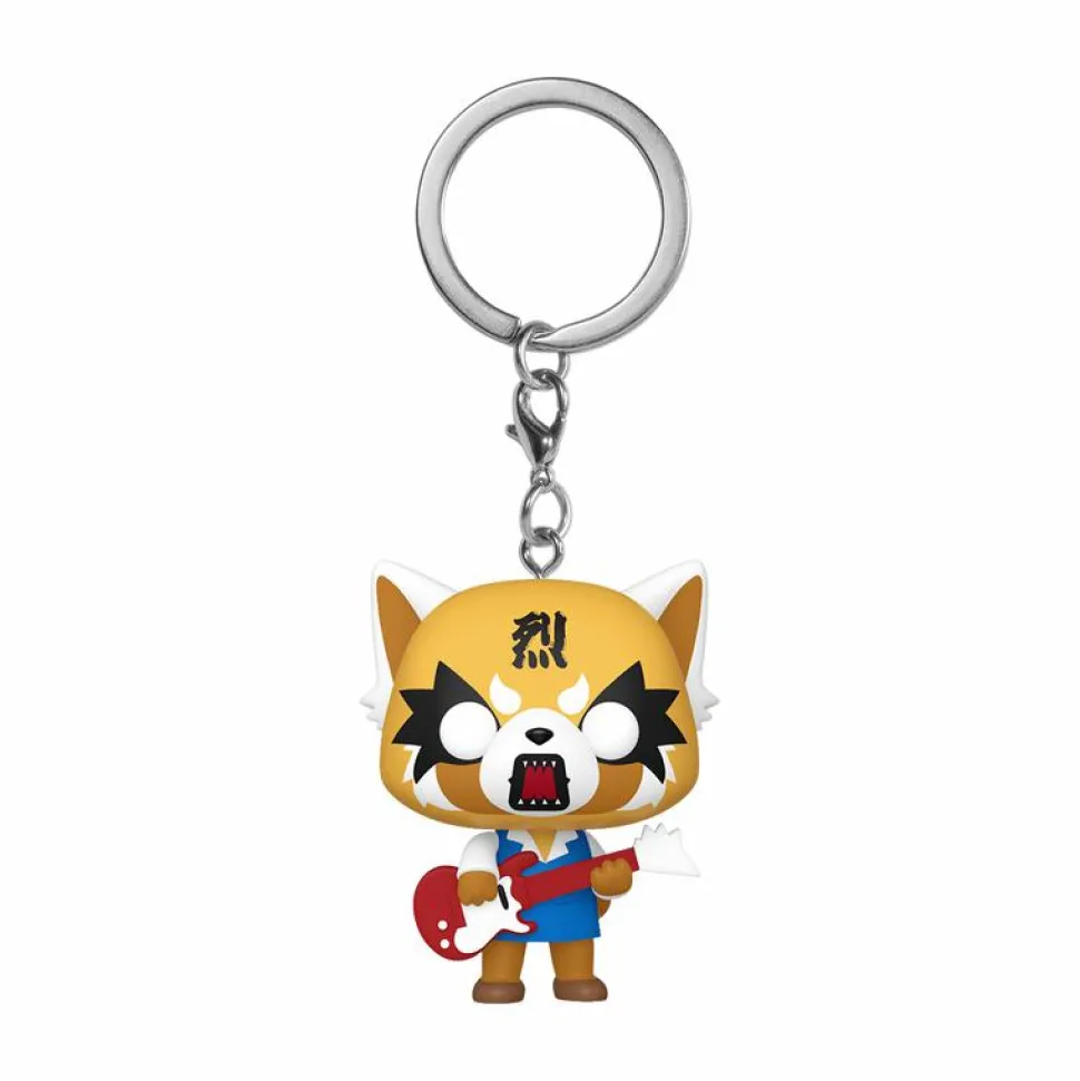 Aggretsuko - Aggretsuko with Guitar Pocket Pop! Keychain