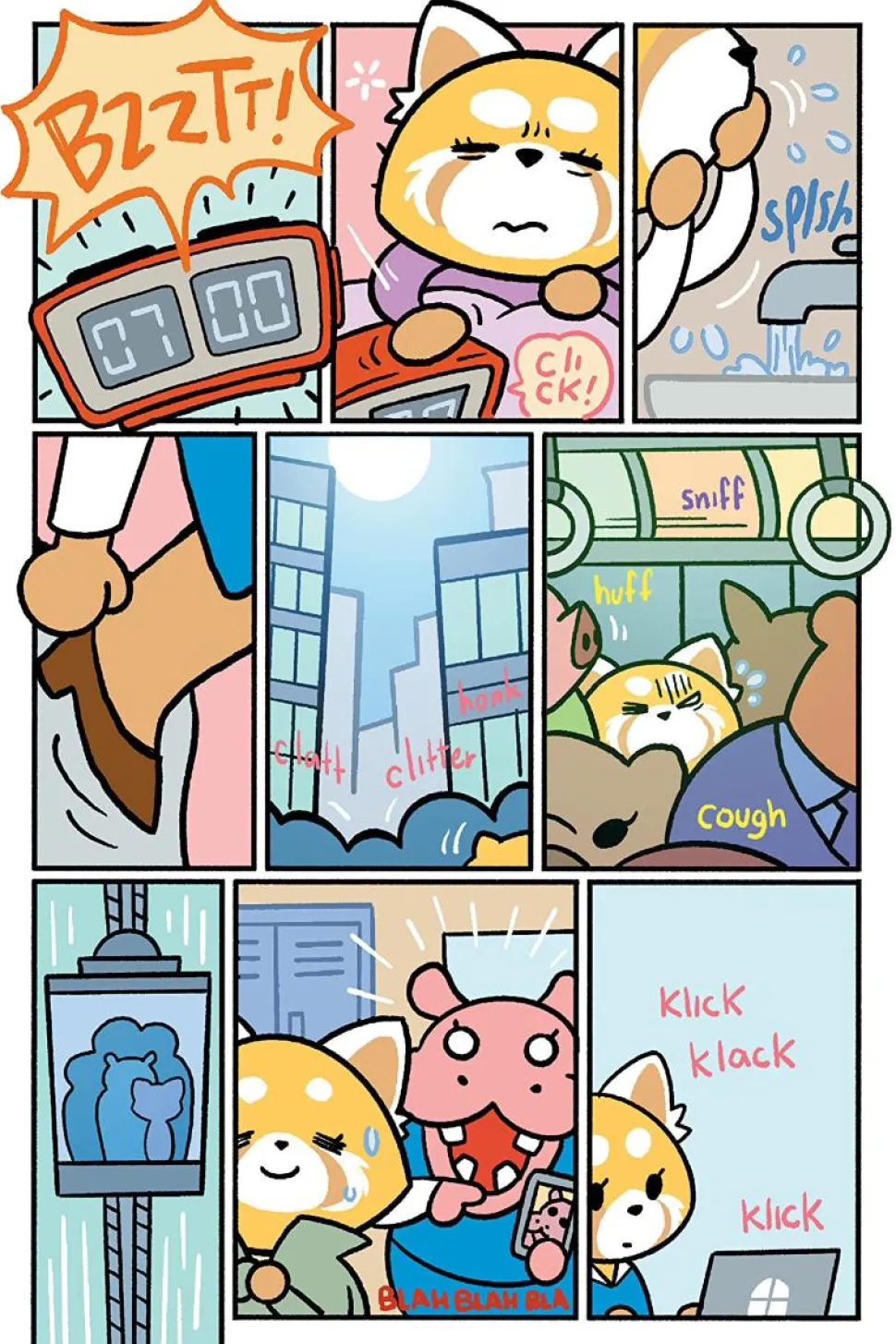 Aggretsuko - Down the Rabbit Hole Hardcover Book