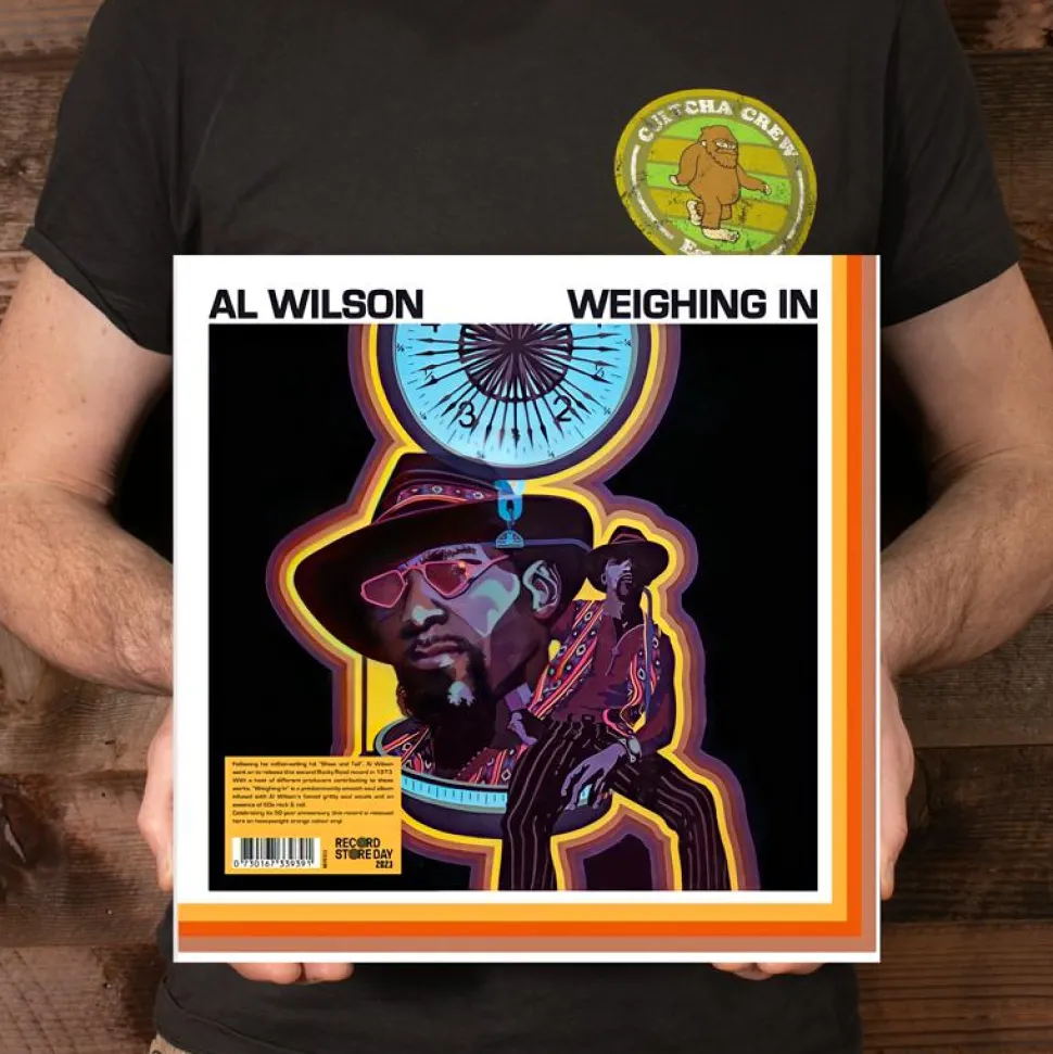 Al Wilson - Weighing In 50th Anniversary LP Vinyl Record (2023 Record Store Day Exclusive Orange Coloured Vinyl)