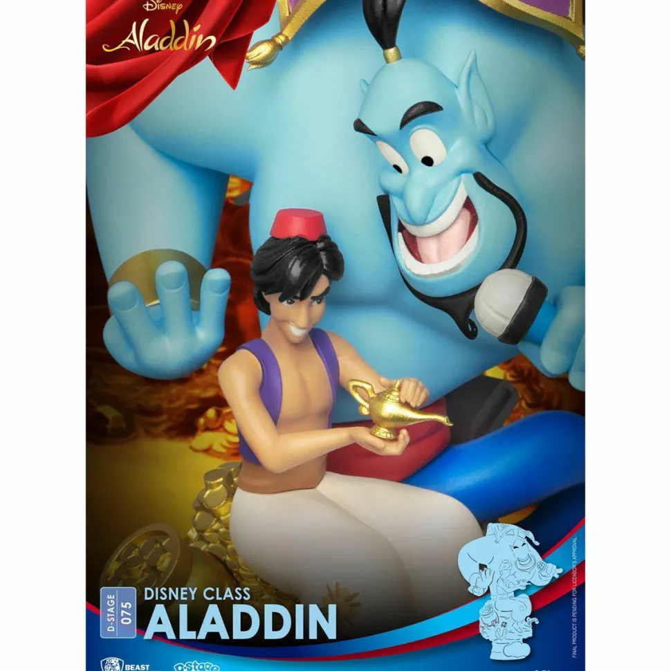 Aladdin (1992) - “Friend Like Me” DS-075 D-Stage 6” Statue