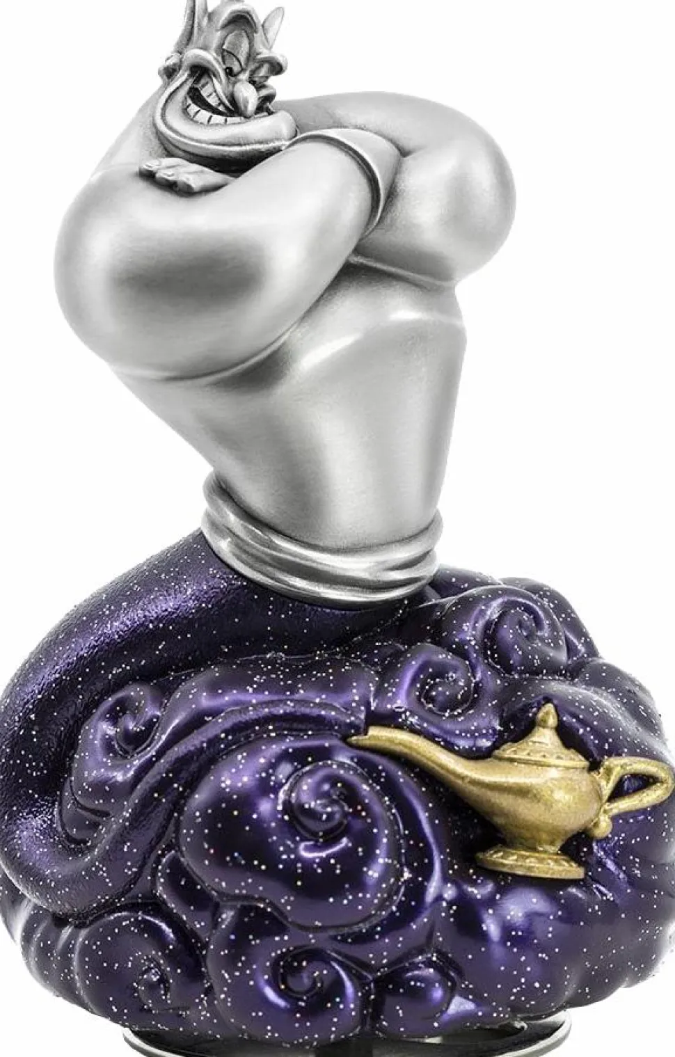Aladdin (1992) - Genie 4.5" Pewter Music Carousel