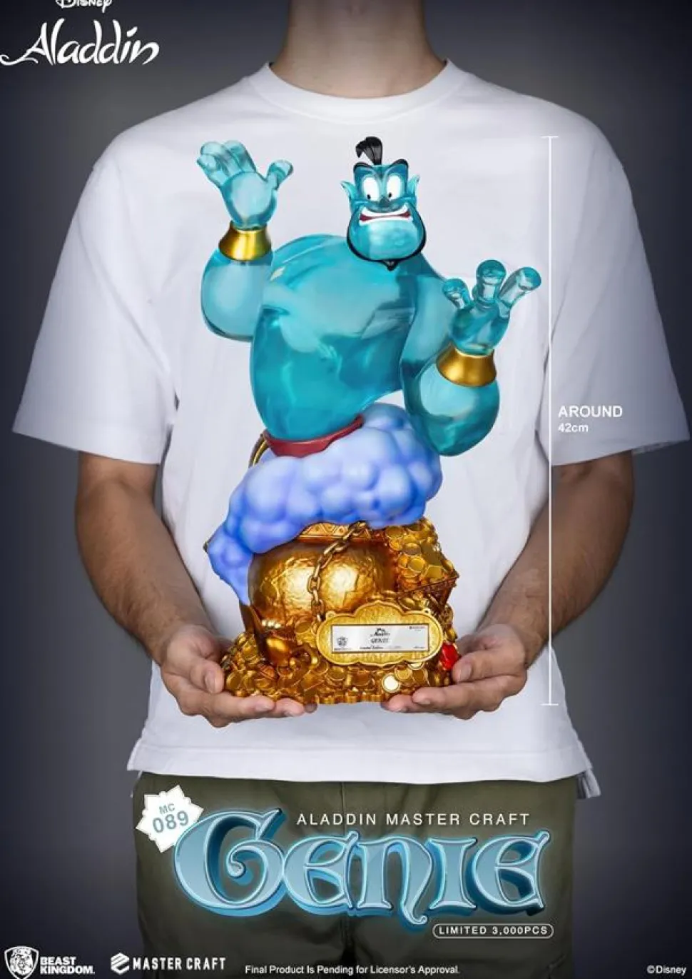 Aladdin (1992) - Genie Master Craft 17" Statue