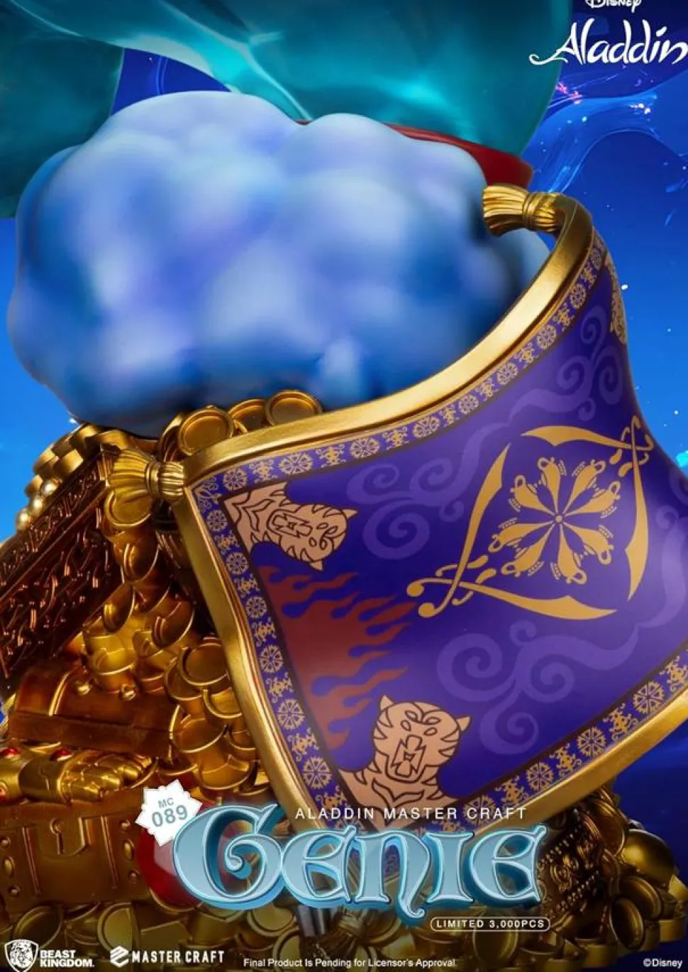 Aladdin (1992) - Genie Master Craft 17" Statue