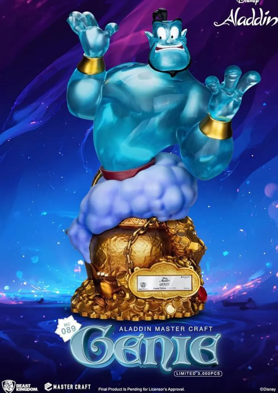 Aladdin (1992) - Genie Master Craft 17" Statue