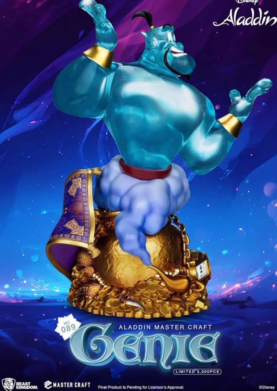 Aladdin (1992) - Genie Master Craft 17" Statue