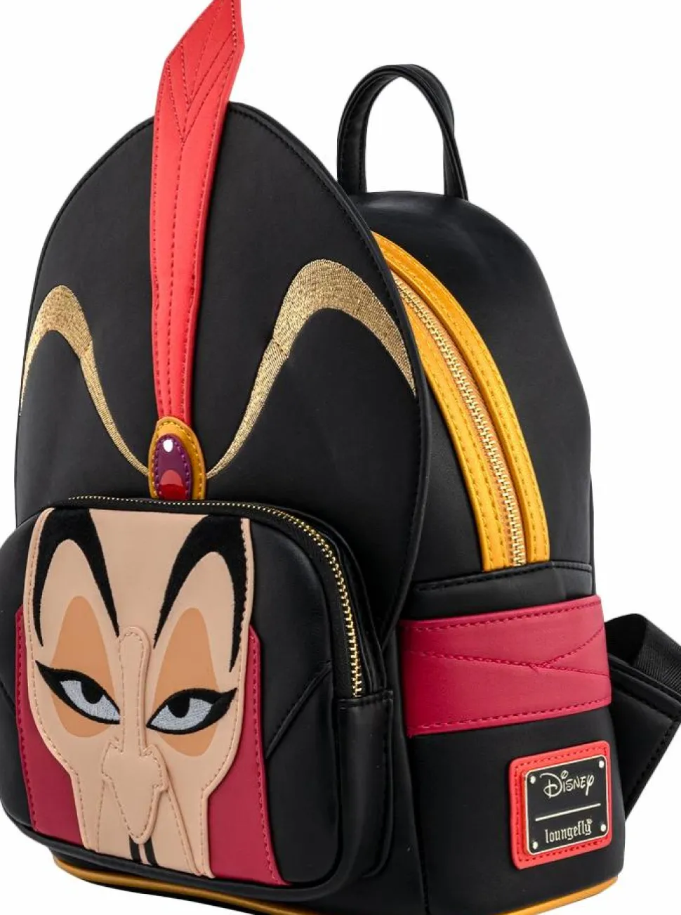 Aladdin (1992) - Jafar Cosplay 10” Faux Leather Mini Backpack