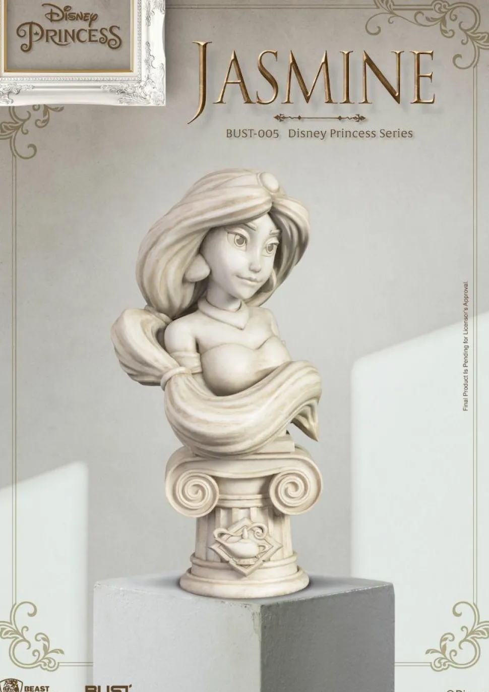 Aladdin (1992) - Jasmine Disney Princess 6" PVC Bust