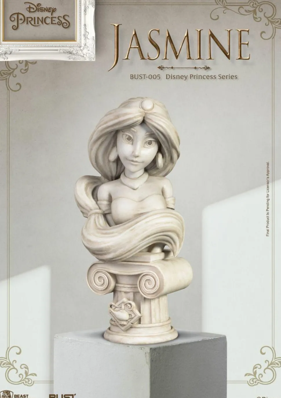 Aladdin (1992) - Jasmine Disney Princess 6" PVC Bust