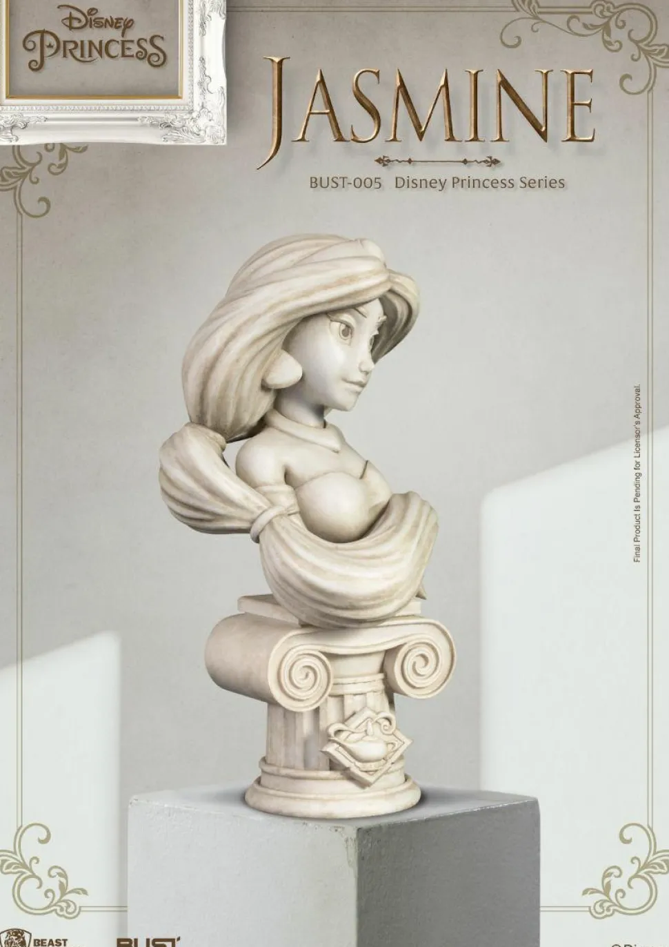 Aladdin (1992) - Jasmine Disney Princess 6" PVC Bust