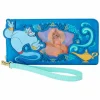 Aladdin (1992) - Jasmine Princess Lenticular 4" Faux Leather Wristlet Wallet