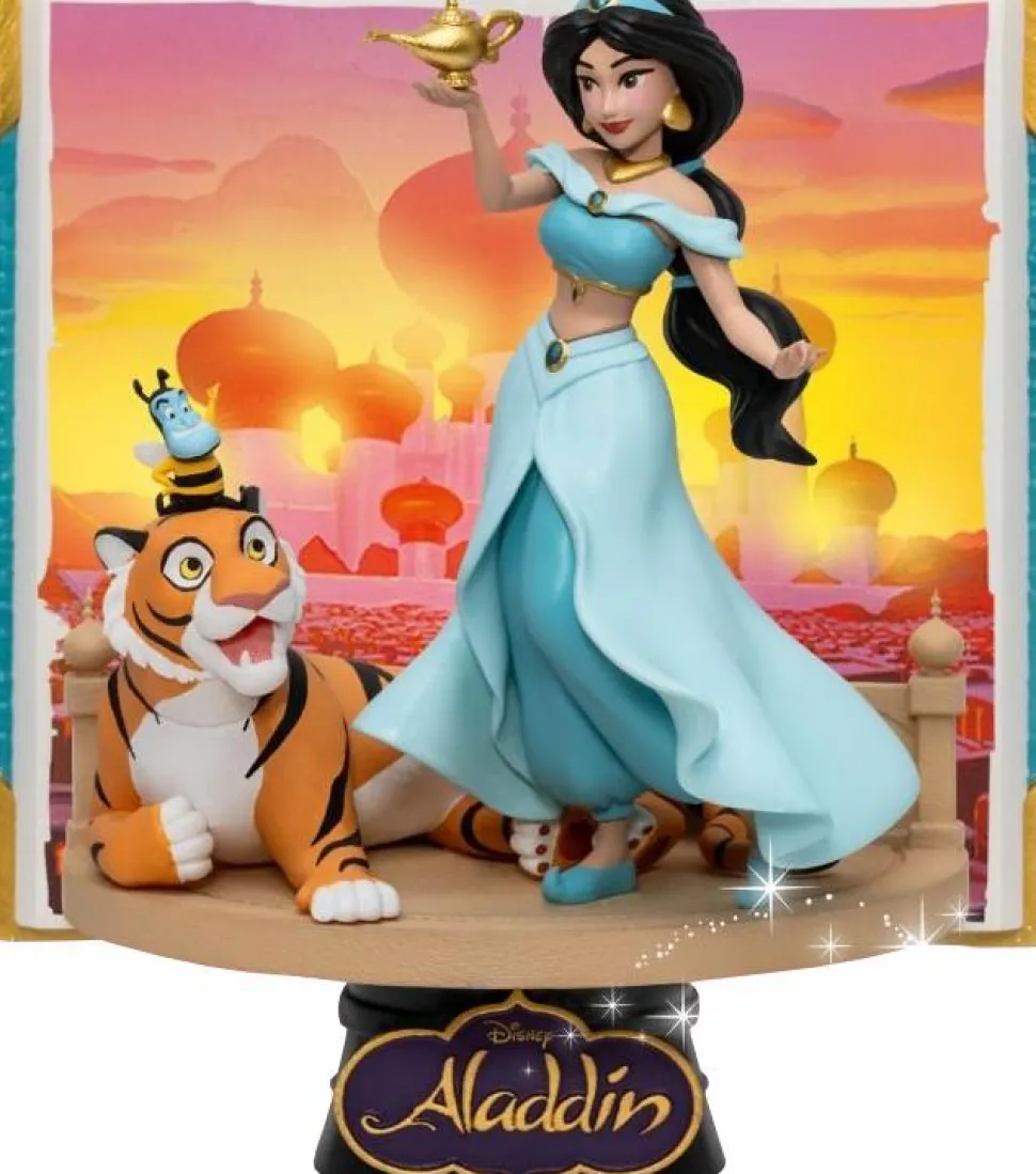 Aladdin (1992) - Princess Jasmine Story Book Series D-Stage 6" PVC Diorama Statue