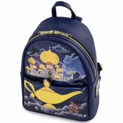 Aladdin (1992) - Princess Jasmine Castle 10” Faux Leather Mini Backpack