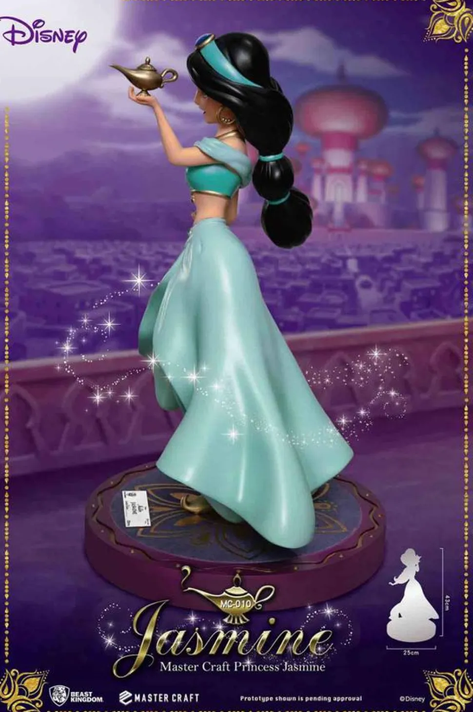 Aladdin (1992) - Princess Jasmine Master Craft 15" Statue