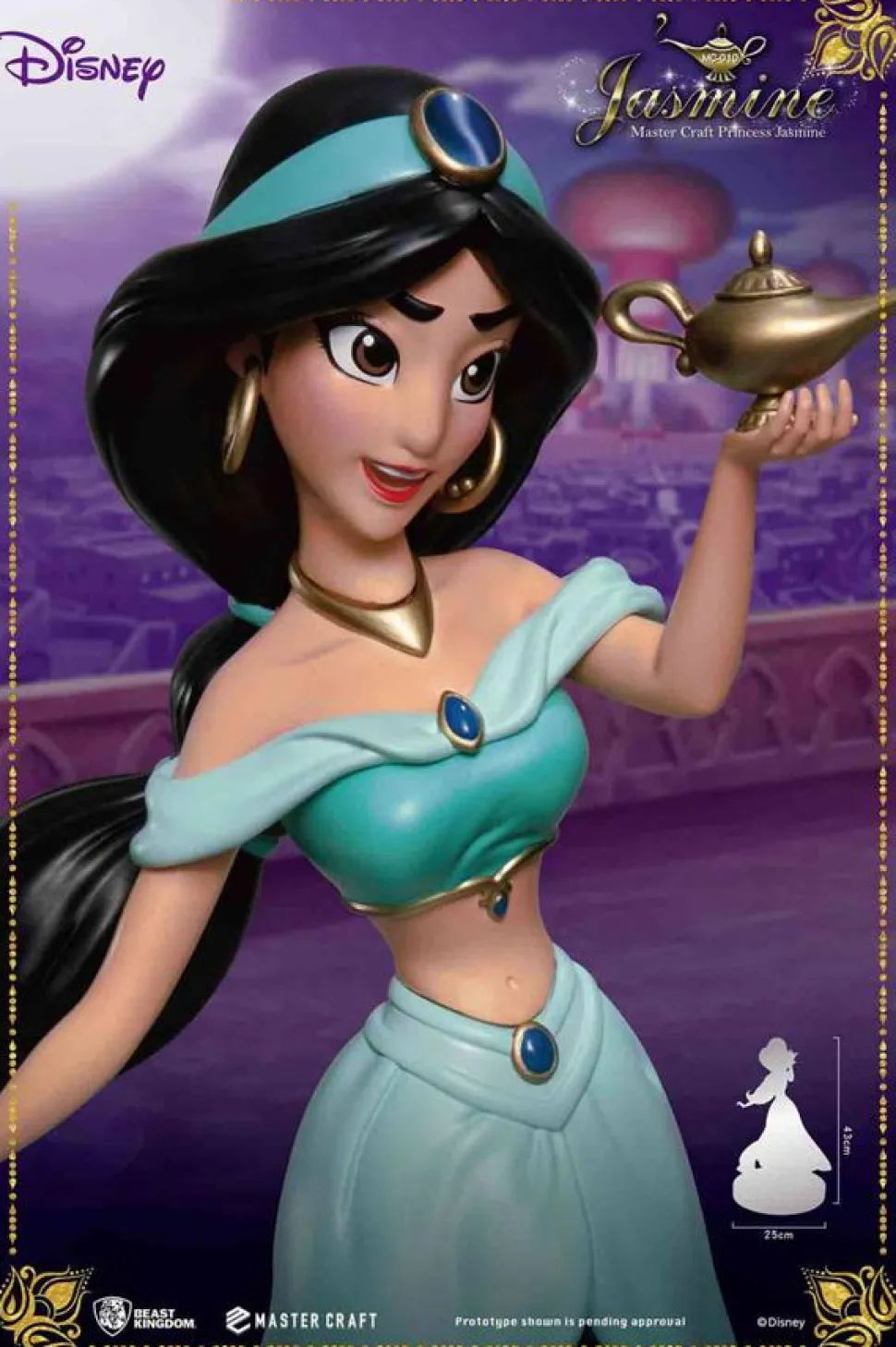 Aladdin (1992) - Princess Jasmine Master Craft 15" Statue
