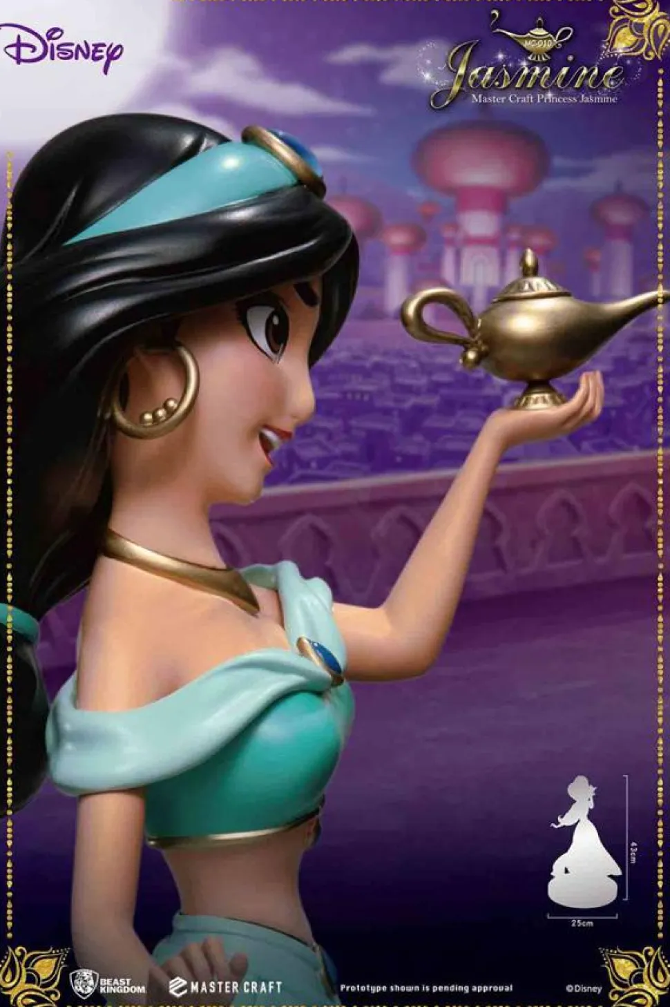 Aladdin (1992) - Princess Jasmine Master Craft 15" Statue