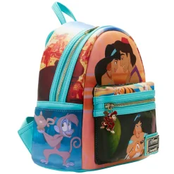 Aladdin (1992) - Scenes 10” Faux Leather Mini Backpack