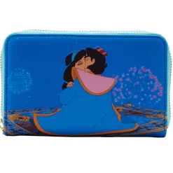 Aladdin (1992) - Scenes 4” Faux Leather Zip-Around Wallet