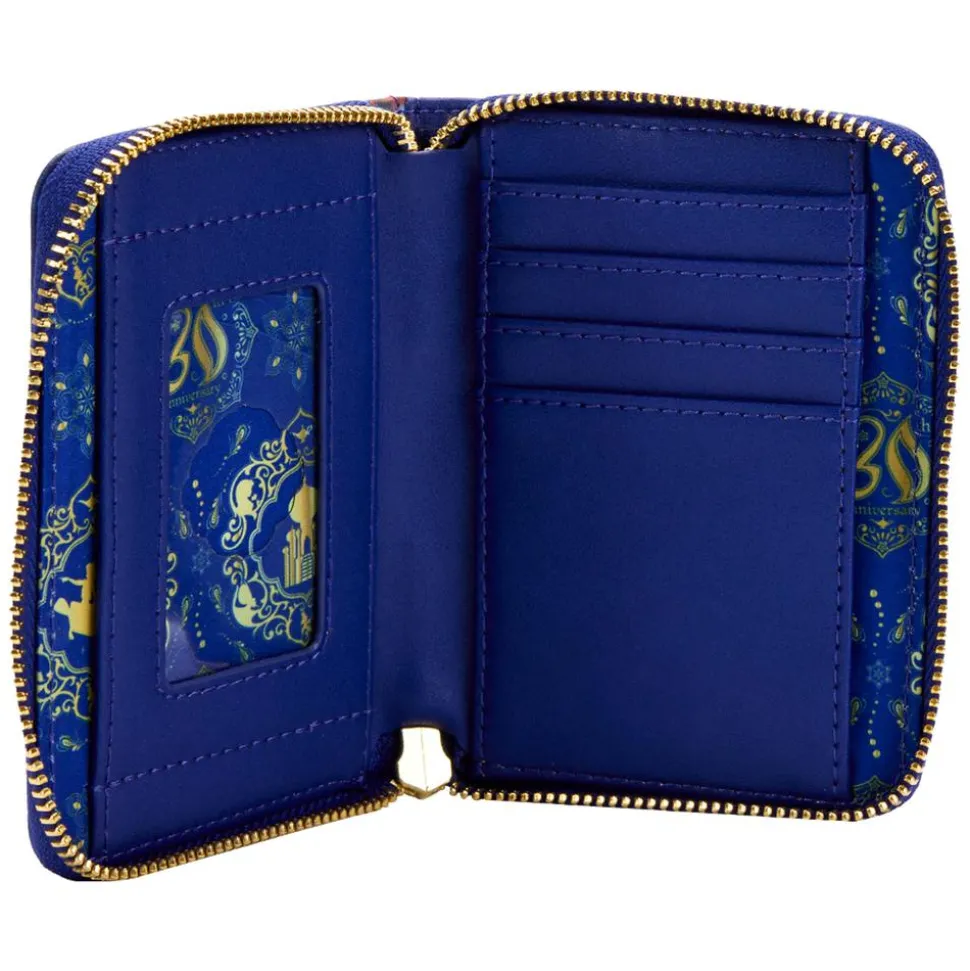 Aladdin (1992) - 30th Anniversary 4” Faux Leather Zip-Around Wallet