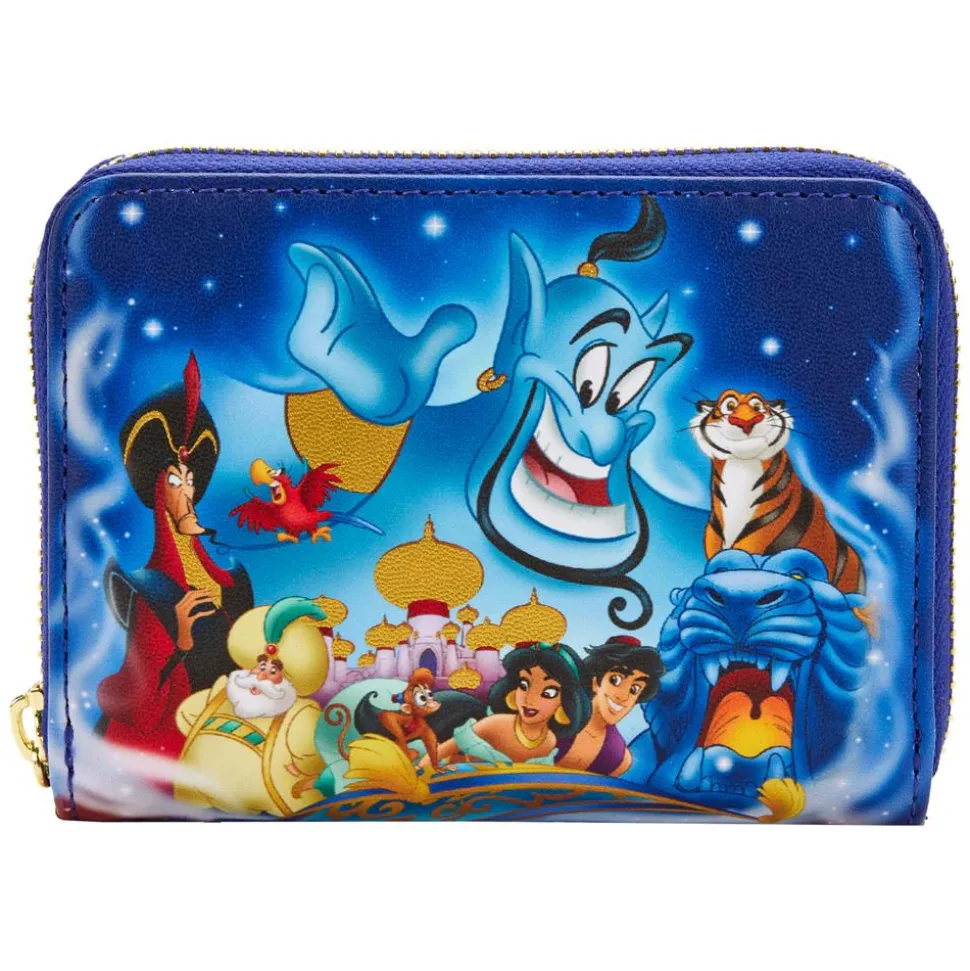 Aladdin (1992) - 30th Anniversary 4” Faux Leather Zip-Around Wallet