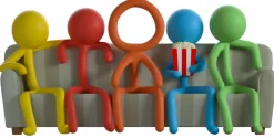 Alan Becker - Alan Becker Couch Figures 2.5" Vinyl Figure