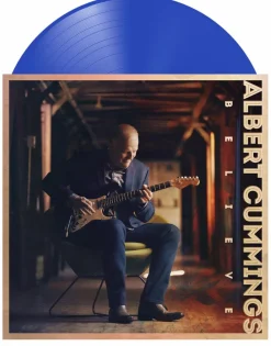 Albert Cummings - Believe LP Vinyl Record (Blue Coloured Vinyl)