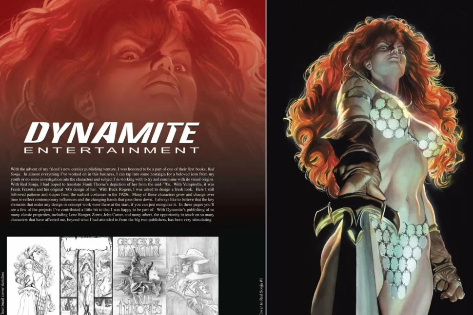 Alex Ross - The Dynamite Art of Alex Ross Hardcover Book