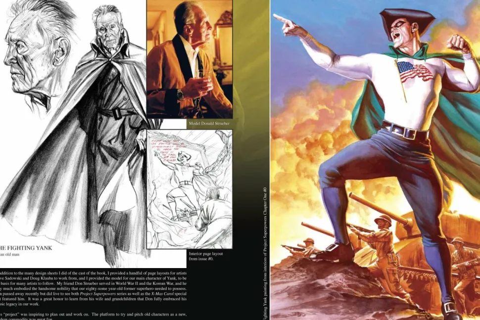 Alex Ross - The Dynamite Art of Alex Ross Hardcover Book
