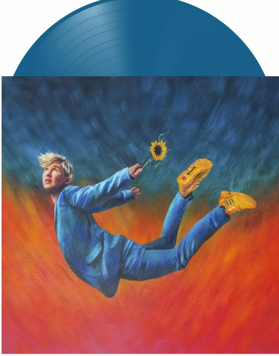 Alex the Astronaut - How To Grow A Sunflower Underwater LP Vinyl Record (Teal Coloured Vinyl)