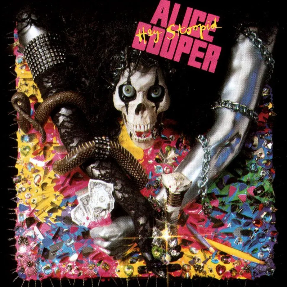 Alice Cooper - Hey Stoopid LP Vinyl Record (Silver Coloured Vinyl)