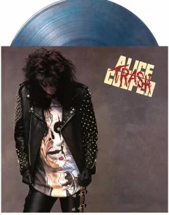 Alice Cooper - Trash 35th Anniversary LP Vinyl Record (Translucent Blue & Red Marbled Coloured Vinyl)