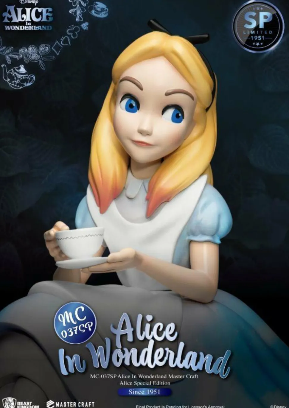 Alice in Wonderland (1951) - Alice Special Edition Master Craft 14” Statue