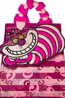 Alice in Wonderland (1951) - Cheshire Cat Monogram 9” Faux Leather Flap Mini Backpack