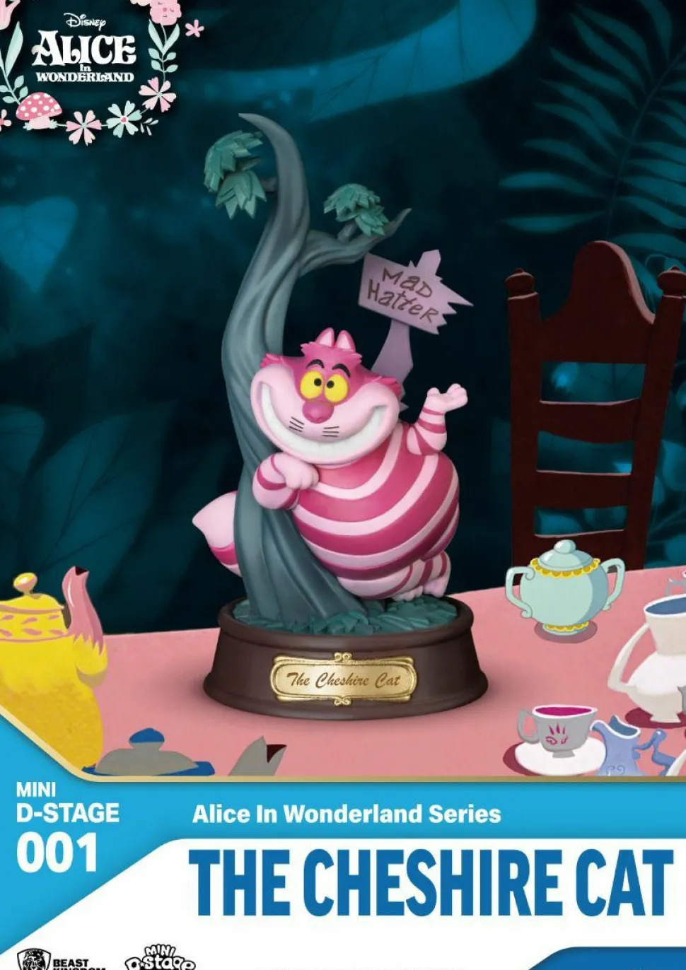 Alice in Wonderland (1951) - Cheshire Cat Mini D-Stage Statue