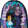 Alice in Wonderland (1951) - Lenticular 10" Faux Leather Mini Backpack