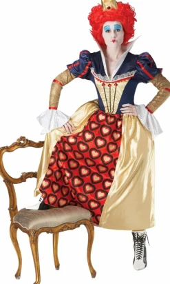 Alice in Wonderland (2010) - Queen of Hearts Premium Women's Adult Costume