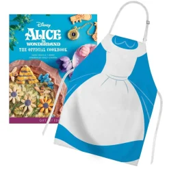 Alice in Wonderland (1951) - The Official Cookbook Hardcover Book & Apron Gift Set